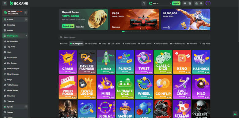 Accesso Semplice e Sicuro su BC GAME Accesso Semplice e Sicuro su BC GAME